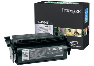 LEXMARK Optra T High Yield 12A6844 Negro