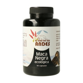El Oro de los Andes Maca Negra Ecológica 90 Cápsulas Superalimento Energético