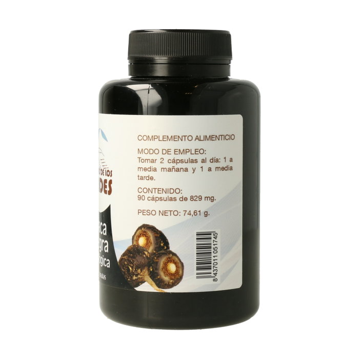 El Oro de los Andes Maca Negra ECO 700mg 90 cápsulas El Oro de los Andes Maca Negra ECO 700mg 90 cápsulas
