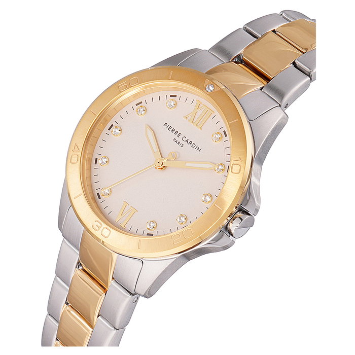 Pierre Cardin Reloj CF.1009.MU para Mujer con Correa Dorada