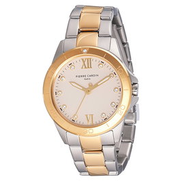 Pierre Cardin Reloj CF.1009.MU para Mujer con Correa Dorada