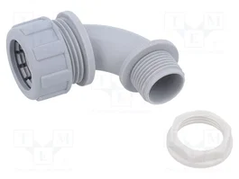 HELLERMANNTYTON Conector angular 90° M20 HelaGuard PSR