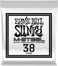 Ernie Ball Cuerda Eléctrica Slinky M-Steel .038 (Set de 6) (Set de 6)