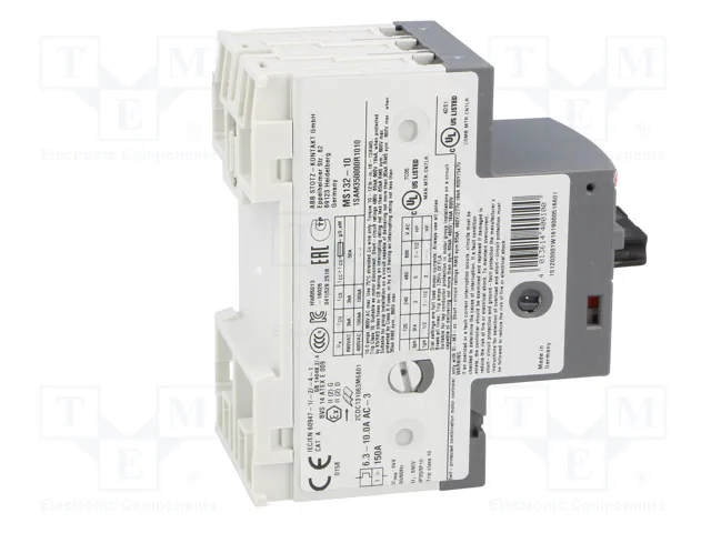 ABB MS132-10 Interruptor Motorizado 4kW 208÷690VAC