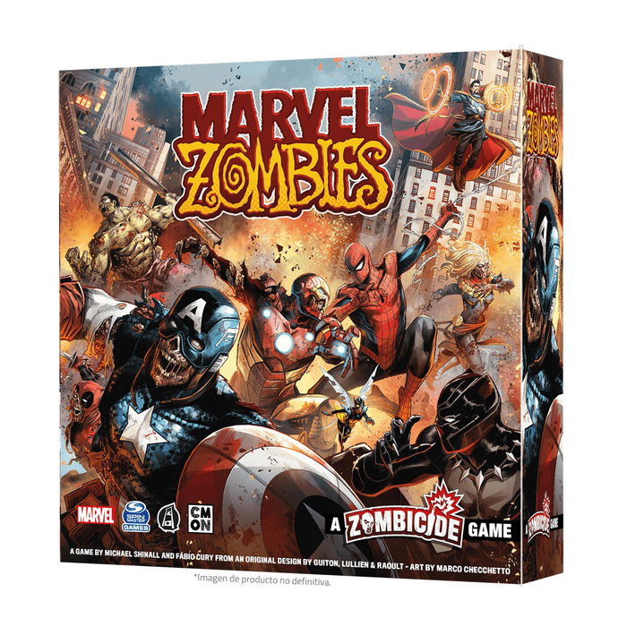 CMON Juego de Mesa Marvel Zombies - Zombicide - Juego Cooperativo de Tablero en Español para 1-6 Jugadores - Ref: CMMZB002ES CMON Juego de Mesa Marvel Zombies - Zombicide - Juego Cooperativo de Tablero en Español para 1-6 Jugadores - Ref: CMMZB002ES