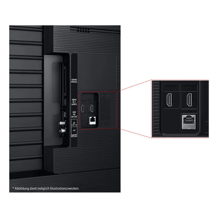 Samsung 139,0cm/55" GU55U8099FUXZG LED Smart TV UHD 4K 3840x2160 HDR10+ WLAN Bluetooth Negro