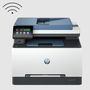 HP Impresora Multifunción Láser Color LaserJet Pro 3302sdw Impresión, Escaneo y Copia Profesional
