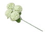 Ibergarden Vara Ramo 5 Pompones Verde 57 cm Plástico, Medidas 20x20x57 cm (Set de 12)
