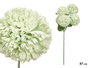 Ibergarden Vara Ramo 5 Pompones Verde 57 cm Plástico, Medidas 20x20x57 cm (Set de 12)