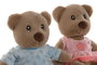 DKD Home Decor Peluche de Oso en Surtido de Colores