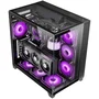 Mars Gaming MC-3C Semitorre ATX Negra Bahías 2x3.5" 2x2.5" USB 3.0 Gestión de Cables