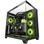 Mars Gaming MC-3C Semitorre ATX Negra Bahías 2x3.5" 2x2.5" USB 3.0 Gestión de Cables