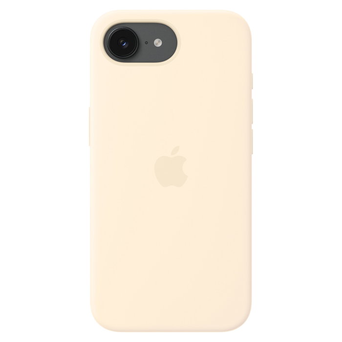 Apple iPhone 17e Silicone Case con MagSafe - Vainilla