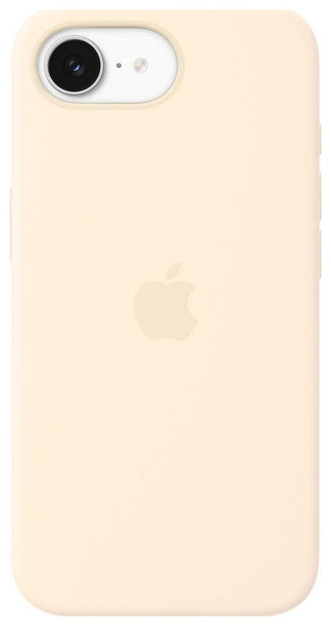 Apple Funda de silicona con MagSafe para iPhone 17e - Vainilla