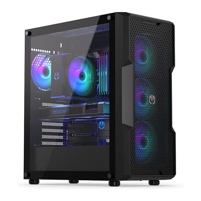 Endorfy Regnum 400 ARGB Black Torre de Ordenador Gaming ATX PC