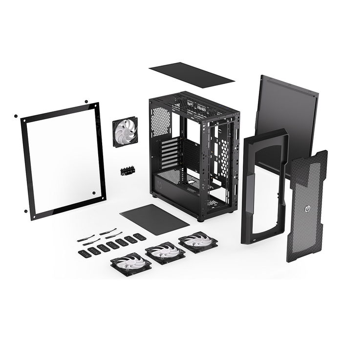 Endorfy Regnum 400 ARGB Black Torre de Ordenador Gaming ATX PC