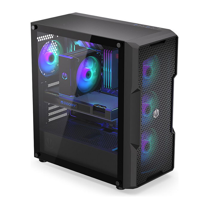 Endorfy Regnum 400 ARGB Black Torre de Ordenador Gaming ATX PC
