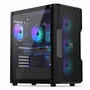 Endorfy Regnum 400 ARGB Torre Media E-ATX con Ventana de Cristal Templado, iluminación ARGB