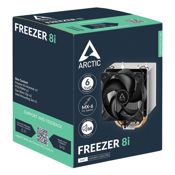 ARCTIC Freezer 8i Refrigerador de Aire