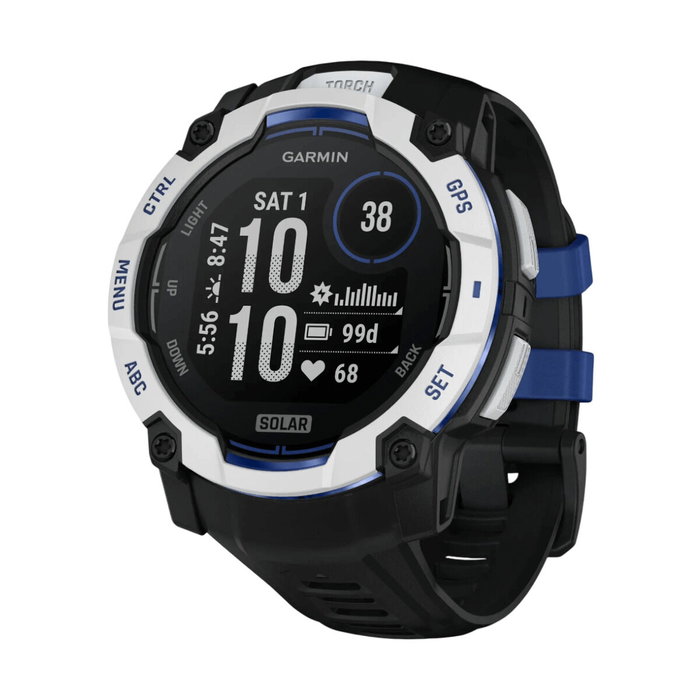 Garmin Instinct 3 Solar GPS 50mm blanco
