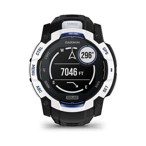 Garmin Instinct 3 Solar GPS 50mm Blanco