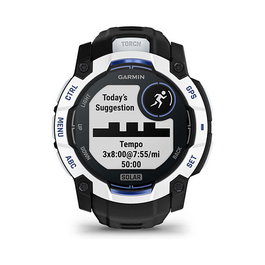 Garmin Instinct 3 Solar GPS Reloj Inteligente para Deporte 50mm Blanco Unisex con Carga Solar y GPS