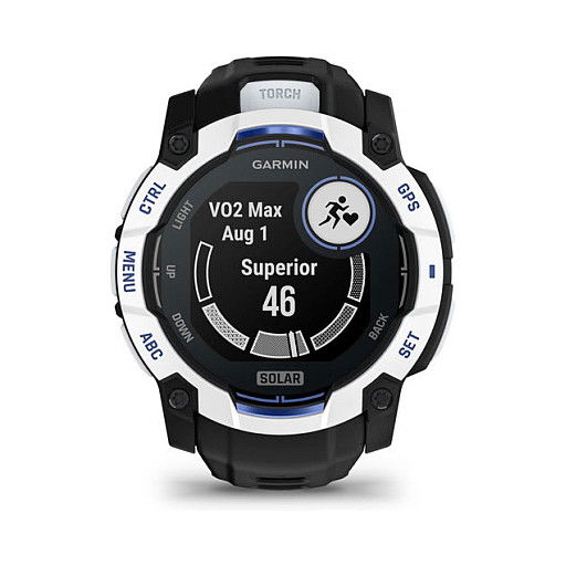 Garmin Instinct 3 Solar GPS 50mm Blanco