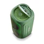 NGS Roller Beast Altavoz Bluetooth Portátil 32W, Verde, Impermeable IPX5, Bluetooth 5.0, TWS Stereo, Luces RGB, con USB-C, Radio FM y Correa