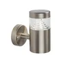 RABALUX Aplique Exterior Lisbon LED 7W, 560Lm Luz Blanca Natural 4000K, IP54 Resistente al Agua y Polvo, Inoxidable, Modelo RAB-7827