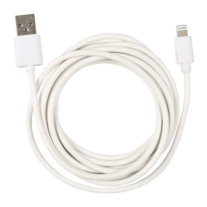Be Mix Cable USB a Lightning Carga y Sincronización 2 metros Compatible iPhone iPad iPod