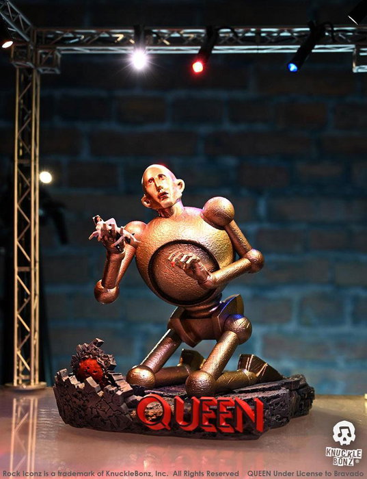 Queen Estatua 3D Vinyl Queen Robot (News of the World) 20 x 21 x 24 cm