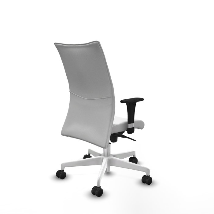 PIQUERAS Y CRESPO Silla Albacete Confidente con Mecanismo Sincro Blanco PIQUERAS Y CRESPO Silla Albacete Confidente con Mecanismo Sincro Blanco