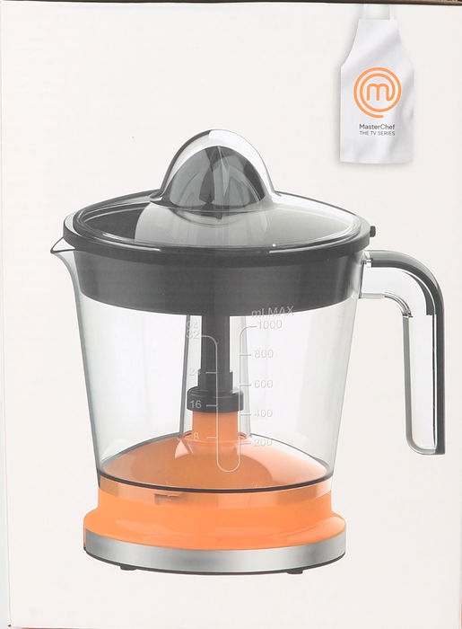 Masterchef Exprimidor Citricos Electrico 1 L 30 W con Dimensiones 17 x 23 x 17 cm (8 Unidades)