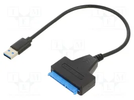 Akyga Adaptador AK-CA-86 SATA (f) a USB A (m) ver. 3.0 30cm