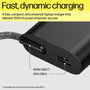 HP Cargador de Portátil 110W con USB-C (100W) y USB-A (10W) para Carga Simultánea - Modelo de Repuesto o Viaje