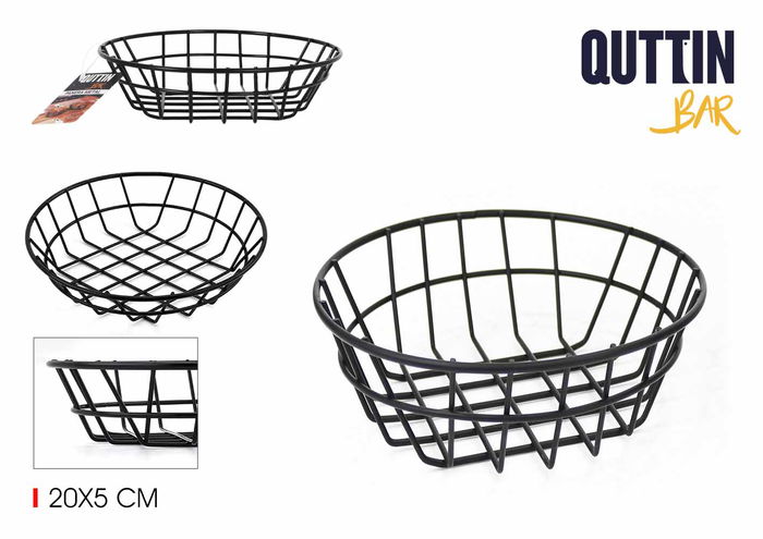My Bar Panera Redonda Metal 20 cm x 5 cm (12 Unidades) My Bar Panera Redonda Metal 20 cm x 5 cm (12 Unidades)