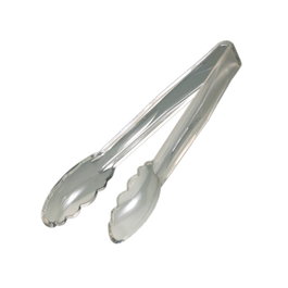 CAMBRO Pinza festoneada de 23 cm, Policarbonato Transparente