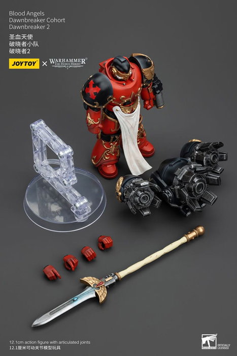 Warhammer The Horus Heresy Figura 1/18 Blood Angels Dawnbreaker Cohort Dawnbreaker 2 13 cm