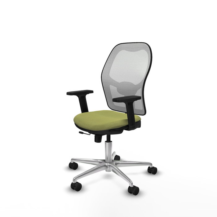PIQUERAS Y CRESPO Silla de oficina Jorquera Verde oliva y Blanco