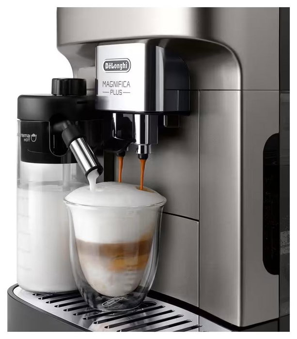 De'Longhi Magnifica Plus ECAM 320.70.TB Cafetera Superautomática Color Titanio-Negro
