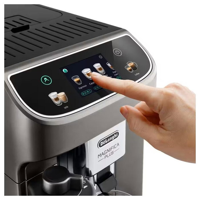 De'Longhi Magnifica Plus ECAM 320.70.TB Cafetera Superautomática Color Titanio-Negro