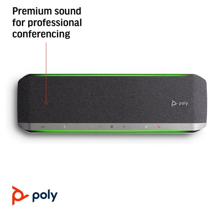 HP Poly Sync 60 - Altavoz de conferencia con conectividad Bluetooth, USB-A y USB-C HP Poly Sync 60 - Altavoz de conferencia con conectividad Bluetooth, USB-A y USB-C