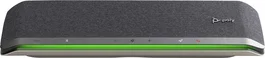 POLY Sync 60 Altavoz manos libres para móvil y PC, Negro y Plata, 30m alcance, 55dB, 1.5m cable, IP64