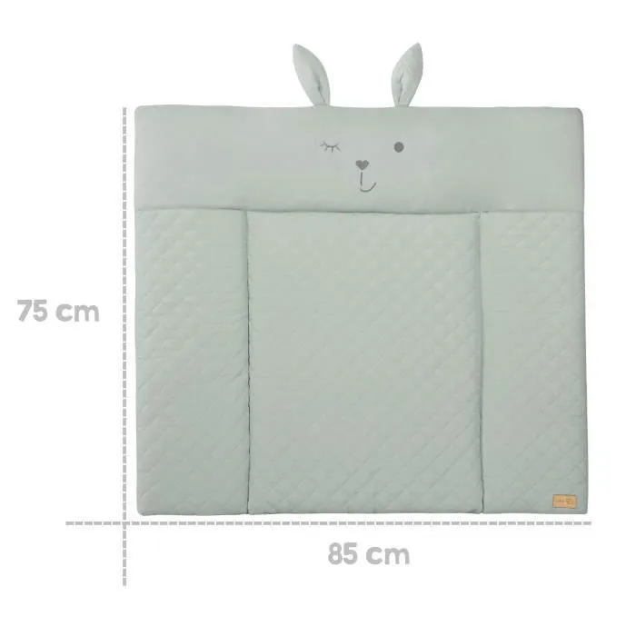 Roba ROB4005317329161 Cambiador Cara de Conejo 85 x 75 cm Verde Esmerilado