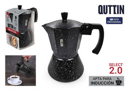 Inde Cafetera 12 servicios 600ml Inducción Aluminio Select (6 Unidades)