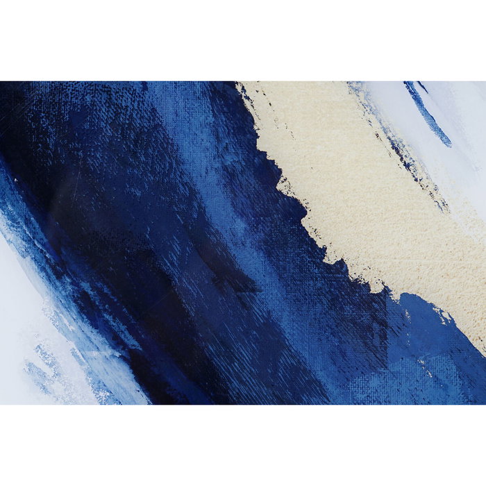 DKD Home Decor Cuadro de Cristal Abstracto 100x100 cm, Pack de 2