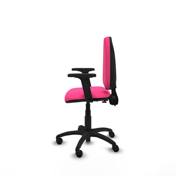 PIQUERAS Y CRESPO Silla de oficina Aýna Rosa con Brazos 2D PIQUERAS Y CRESPO Silla de oficina Aýna Rosa con Brazos 2D