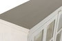 DKD Home Decor Vitrina Balines Nat 2c24 Decape Blanco 270x43x244 cm Teca Mango 8 Puertas