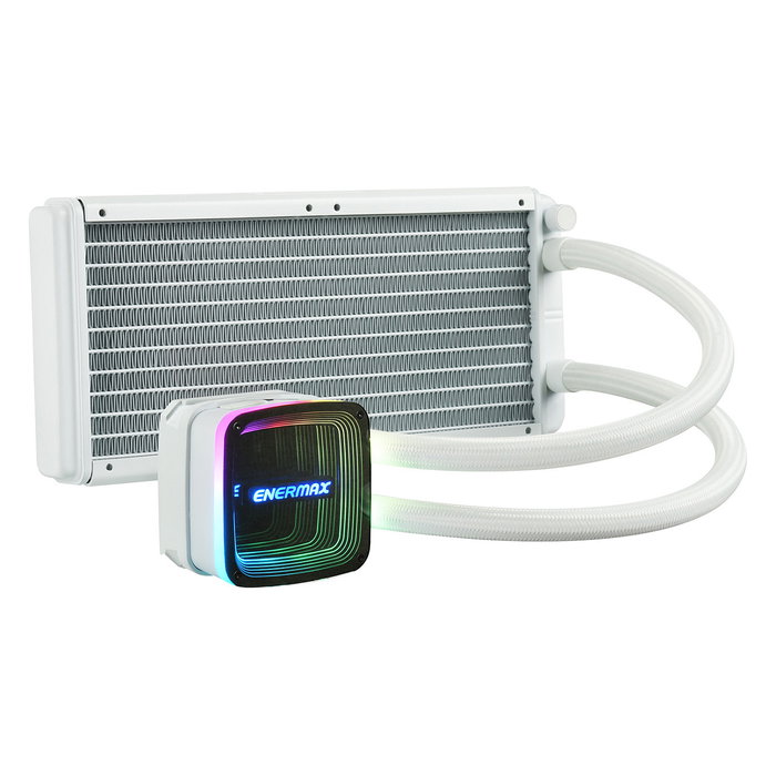 Enermax Kit Refrigeración Líquida Aquafusion ADV ELC-AQFA240-SQA-W 240mm Blanco 2 Ventiladores 12cm Enermax Kit Refrigeración Líquida Aquafusion ADV ELC-AQFA240-SQA-W 240mm Blanco 2 Ventiladores 12cm