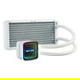 Enermax Kit Refrigeración Líquida Aquafusion ADV ELC-AQFA240-SQA-W 240mm Blanco 2 Ventiladores 12cm